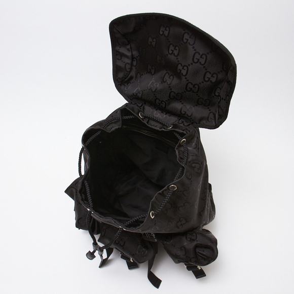 Gucci Backpack Rucksack Daypack Black - Picture 3 of 5